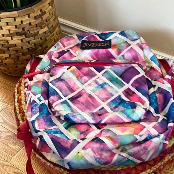 Jansport  multicolor backpack - Picture 2 of 3